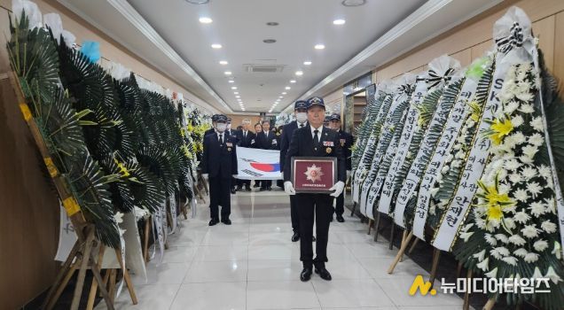 대한민국무공수훈자회 경남지부 선양단, 국가유공자 고)윤병오님 장례의전 선양행사 지원