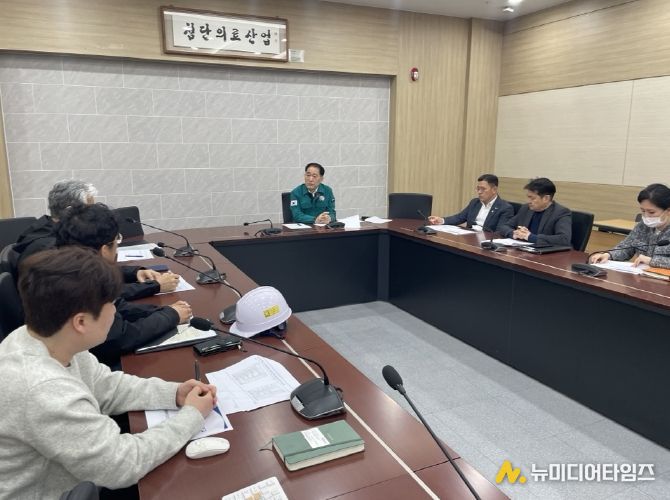 충북도 바이오식품의약국, 해빙기 시설물 안전점검