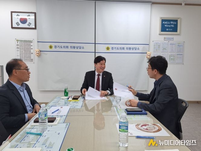 경기도의회 김영기 의원, 경기외고 외국인 유학생 특별전형 필요성 관련 정담회 개최