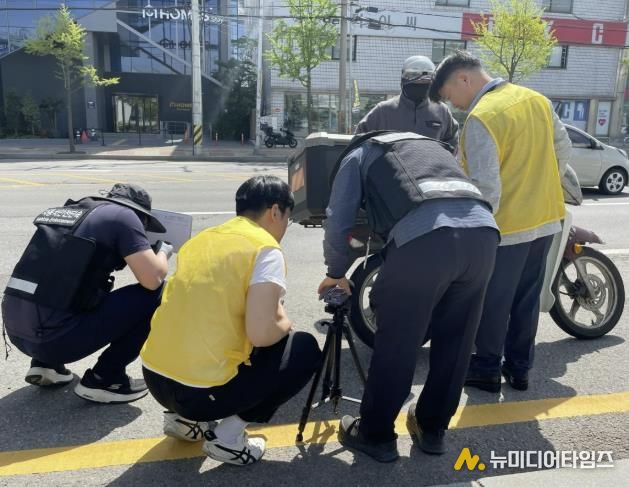 수원시 팔달구, 이륜자동차 통행량 여기가 많아요