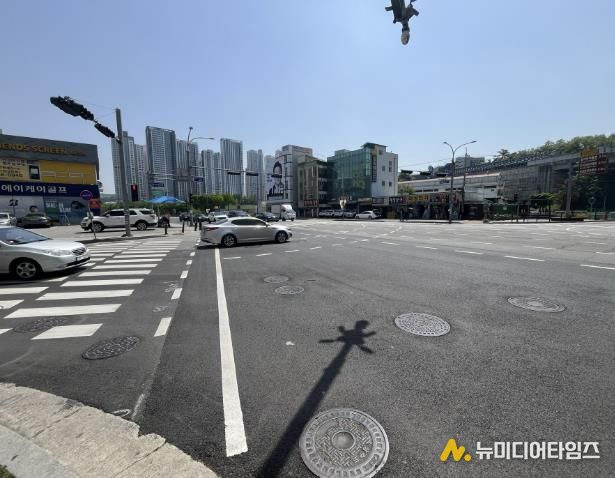 기흥구 도로 재포장 완료