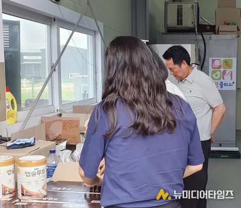 의정부시 보건소, 하절기 대비 영양플러스 식품 배송업체 위생 점검 및 교육 실시