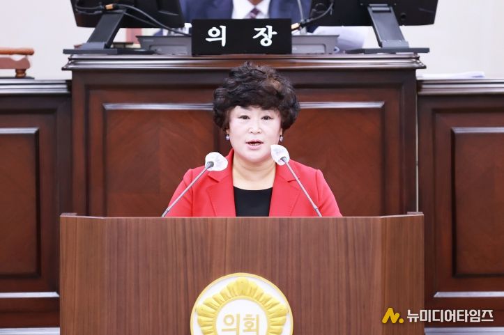 오민자 의령군의원 5분 자유발언