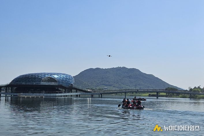 수난사고 훈련(소방본부)