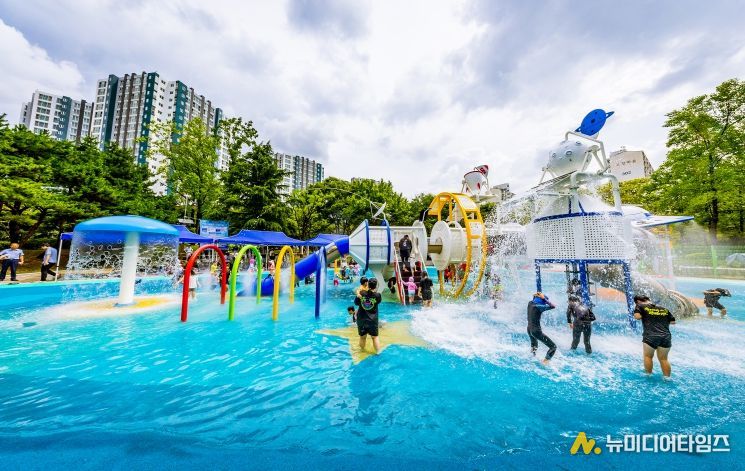 계양구, ‘오조산근린공원 물놀이장’ 6월 28일 개장(지난해 운영 모습)