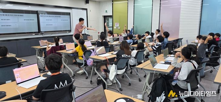 인천광역시교육청AI융합교육원, 창의융합캠프로 동물복지와 환경의 소중함 배워