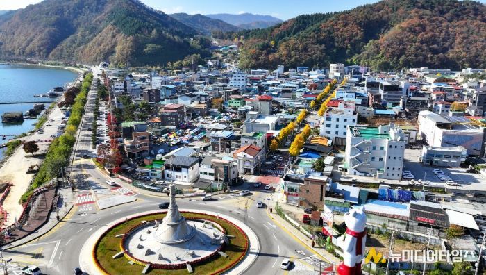화천읍 전경