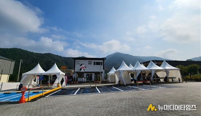팝업스토어 행사장 전경