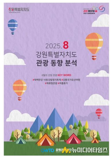 2025년 8월 강원관광 동향 보고서