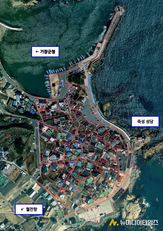 기장군, 죽성2지구 지적재조사 사업
