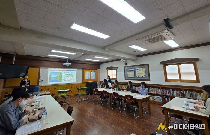 1학기 초등 수업 나눔 릴레이 운영 모습(가남초)