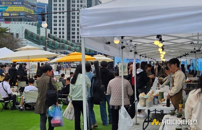2025년 청년마켓 행사 현장