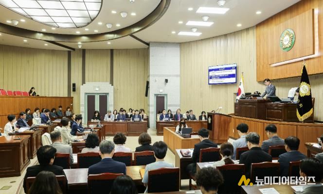 의왕시의회, 제315회 임시회 22일 개회