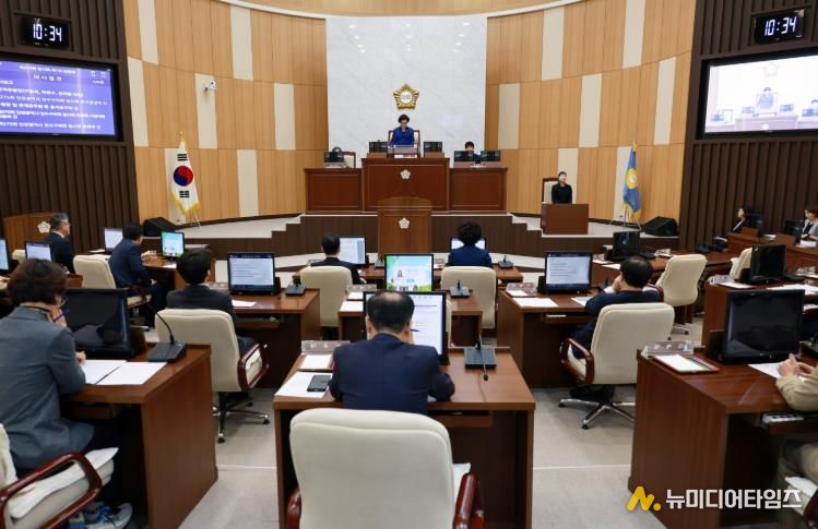 연수구의회, 제275회 임시회 개회