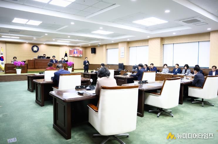 청양군의회, 제315회 임시회 개회