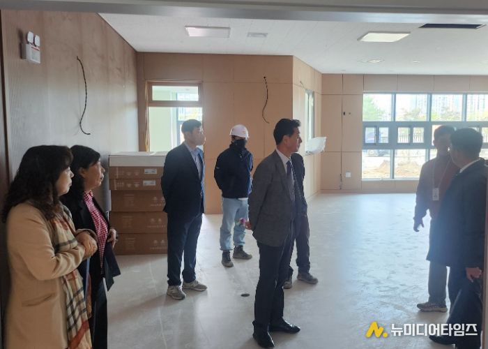 여주교육지원청, 여주 관내 초등학교 교장단과 함께 여주초 신설대체 이전 현장 점검