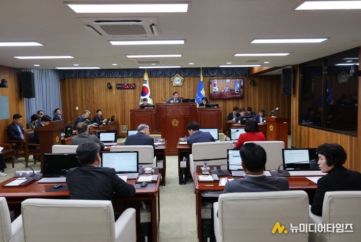 제287회 울진군의회 임시회 폐회!