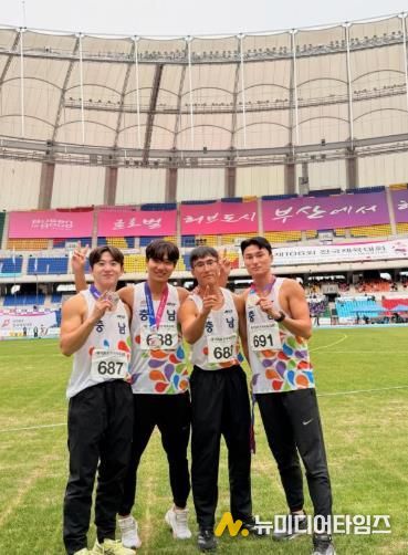 서천군, 전국체전서 메달 6개 쾌거…육상·태권도 맹활약