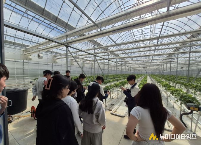 공주시농업기술센터-공주생명과학고등학교, 청년농부되기 진로교육