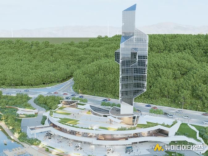 명암광망탑 리모델링 조감도