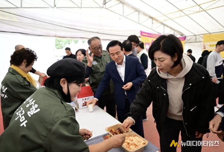 축제장 내 판매장