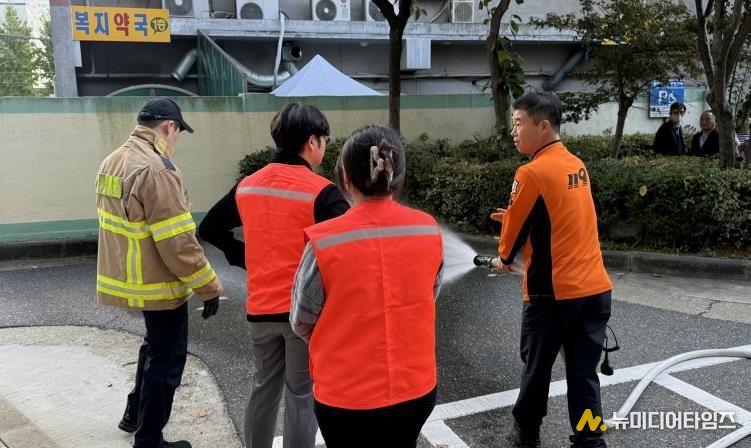 인천서구보건소, 실전 같은 소방훈련으로 화재 대비!