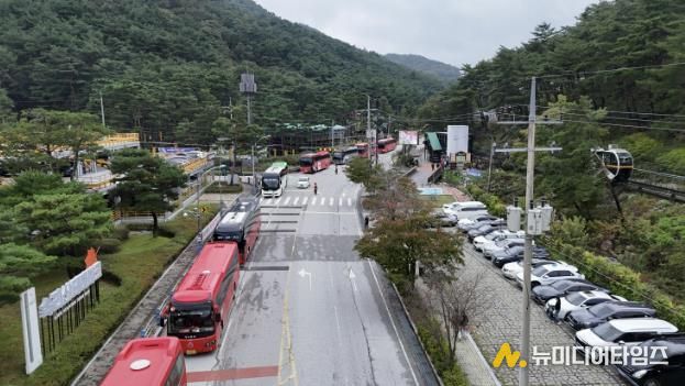 보은군, 군민 편의 향상을 위한 속리산테마파크 공중화장실 조성 '박차'