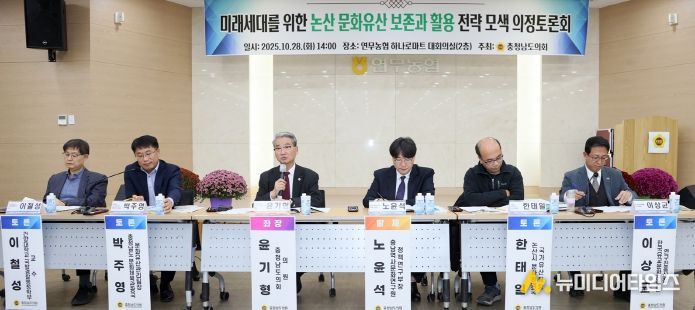 논산 문화유산 의정토론회