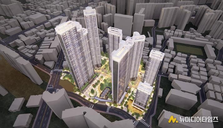 창동상아1차아파트 재건축사업 조감도