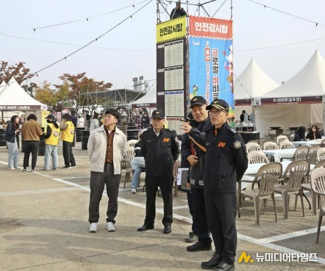 홍성소방서,‘홍성 글로벌 바비큐 페스티벌’안전관리 지도점검 실시