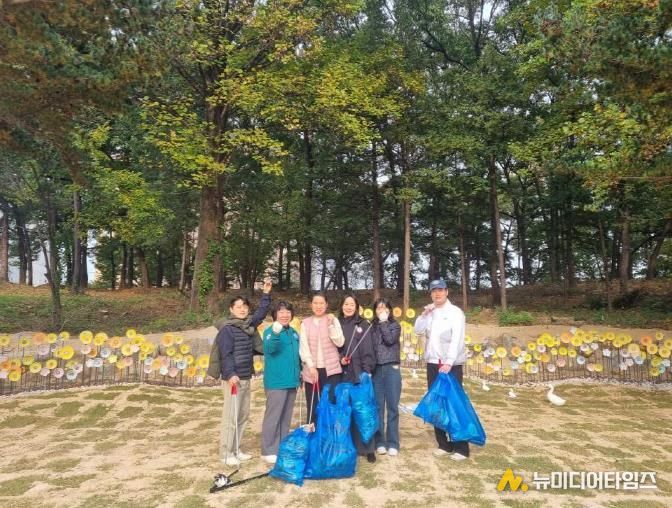 여주시 오학동, 오곡나루 축제 맞이 환경정화 활동 실시