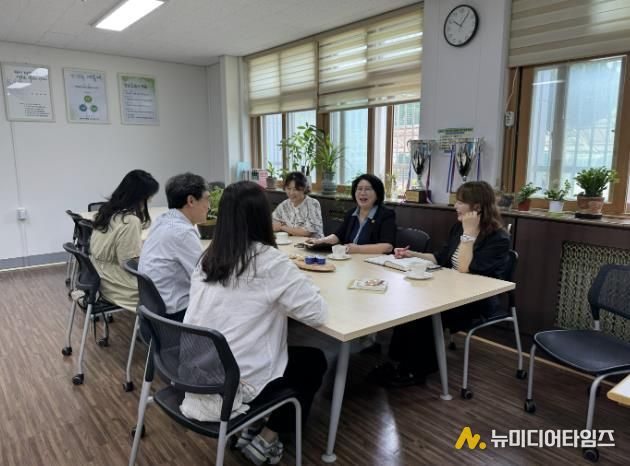 경기도의회 이서영 도의원, 14억8천만원 투입 ‘야탑중 챌린지홀’ 완공 현장 방문