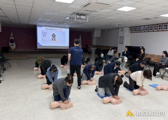 양주시보건소, 심폐소생술 교육 실시...시민 생명지킴이 양성 앞장