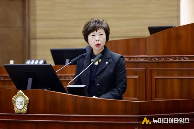 천안시의회 김길자의원, 천안시민프로축구단 출연금 운영 투명성 및 효율성 제고 강력 촉구