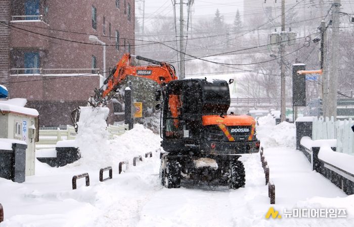 태백시, 2025~2026 동절기 도로 제설 종합대책 본격 가동