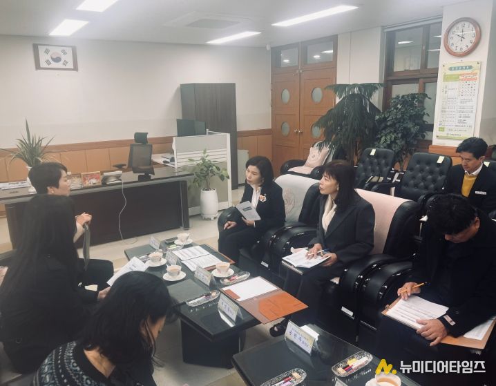 이금선 위원장, 현장의정 실천구즉초․대전송강중 교육환경개선 직접 챙긴다