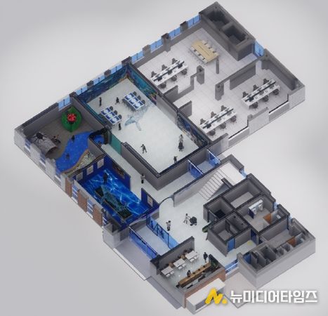 충북수산파크 곤충체험전시관 리모델링 착공, 2026년 재개관(투시도)