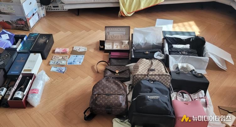 용인특례시가 고액체납자를 대상으로 고강도 징수활동을 펼쳐 징수한 물품들