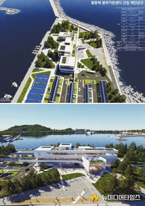 경북, 환동해 블루카본센터 조감도