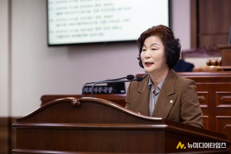 순천시의회 이영란의원 개발이익 환수에 포함시켜 중흥건설에서 기부체납 받아야