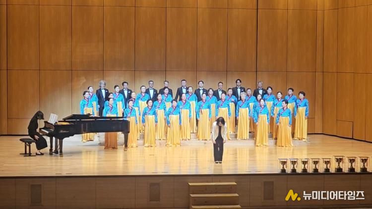 화순 여미합창단, 제33회 전남도민합창경연대회 1위 수상