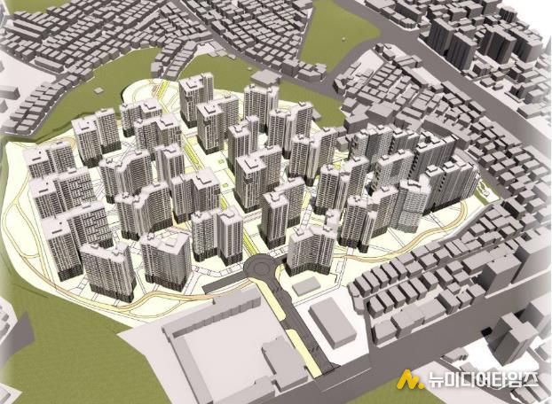 양천구, 신월시영아파트 재건축 조감도