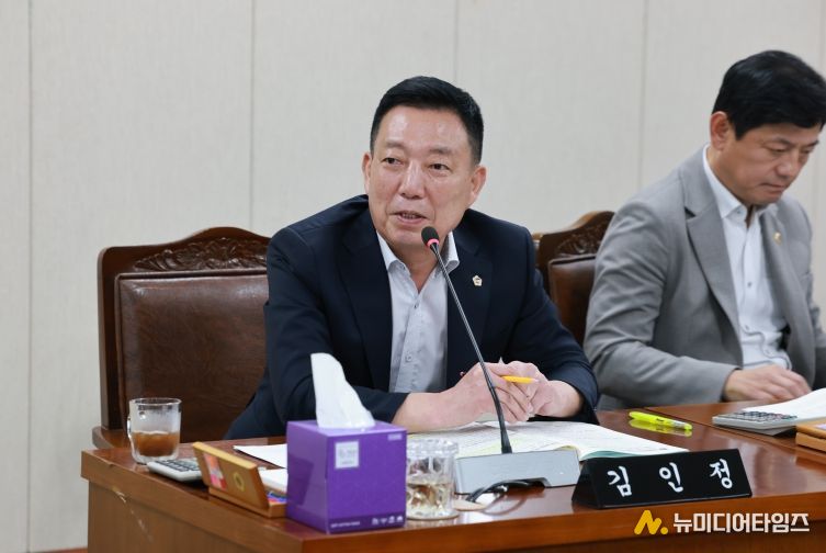 김인정 전남도의원, 소화전 관리