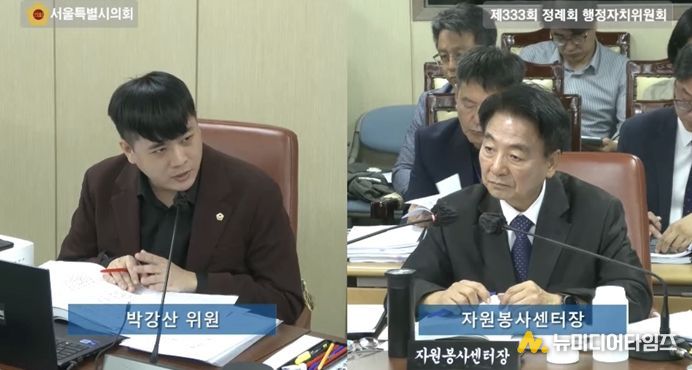 박강산 시의원, 청소년 자원봉사 프로그램 자치구별 편차 좁혀야