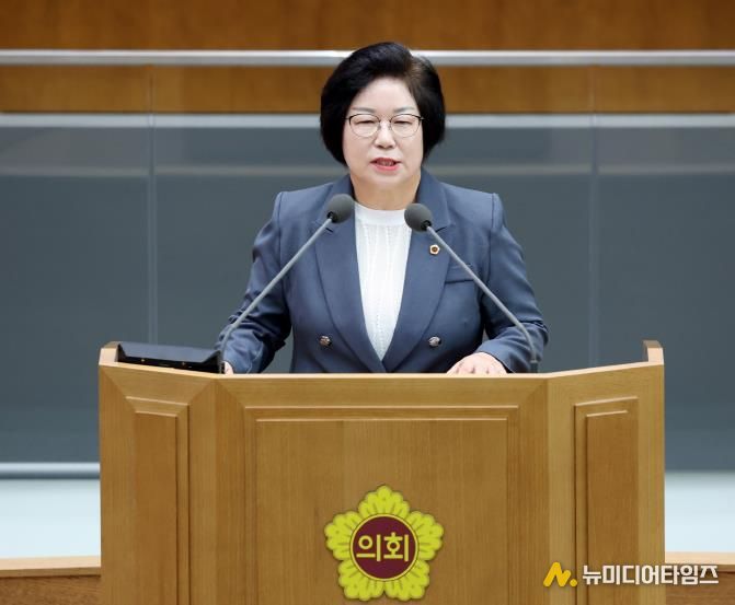 경기도의회 김옥순 의원, ‘사립학교 운영 개선·학교급식 공공성 회복·경기RE100 실효적 추진’ 촉구