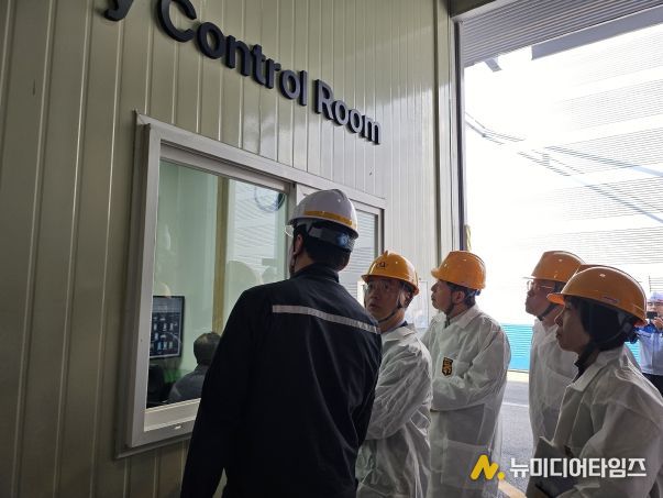 이복원 경제부지사, 충청북도 AI제조혁신 현장점검