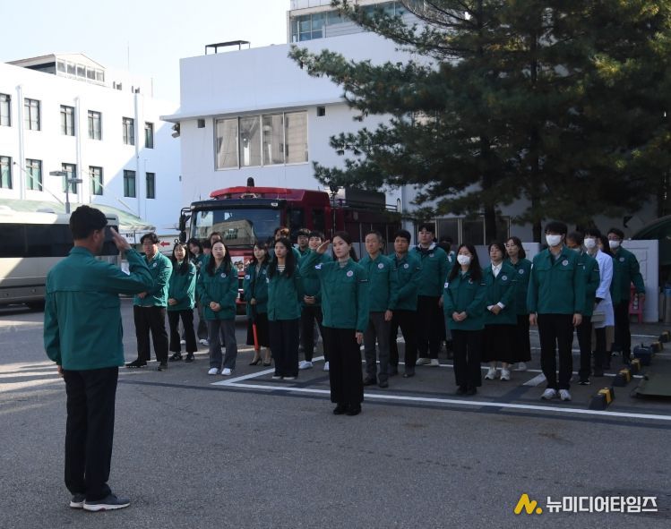 청주시의회-영운119안전센터, 화재대비 합동 소방훈련