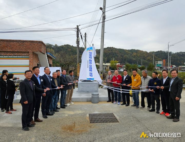 영동군 심천면 약목리, 마을유래비 제막식