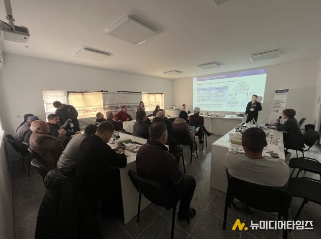 충북내수면산업연구소, 키르기스스탄에 양식 기술 전수