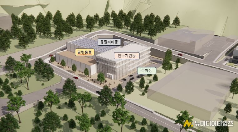 첨단 디스플레이 연구원 조감도(안)